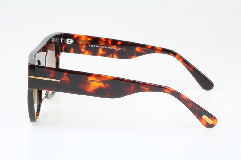 TF847 Sunglasses In Tortoise