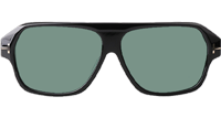 TF908 Hawkings Sunglasses Black Green