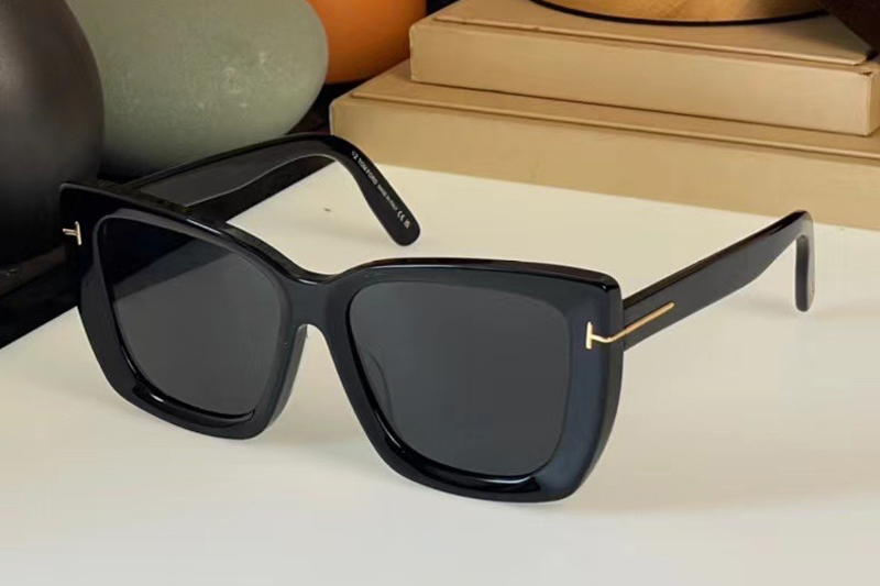 TF920 Sunglasses In Black Grey