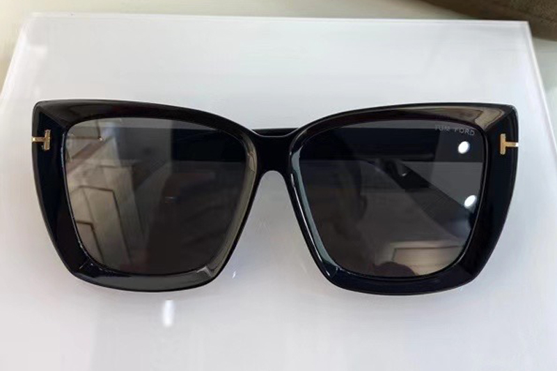 TF920 Sunglasses In Black Grey
