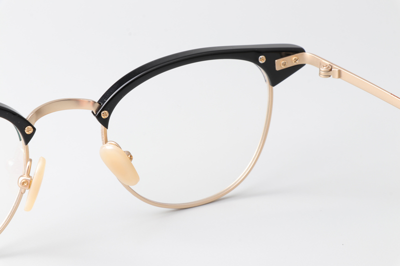 TH9011 Eyeglasses Black Gold