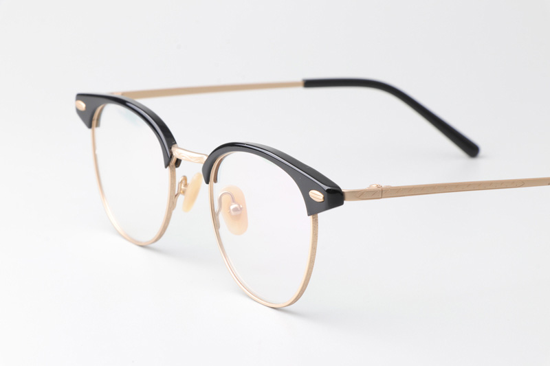 TH9011 Eyeglasses Black Gold