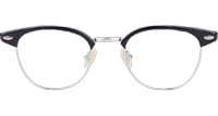 TH9011 Eyeglasses Black Silver