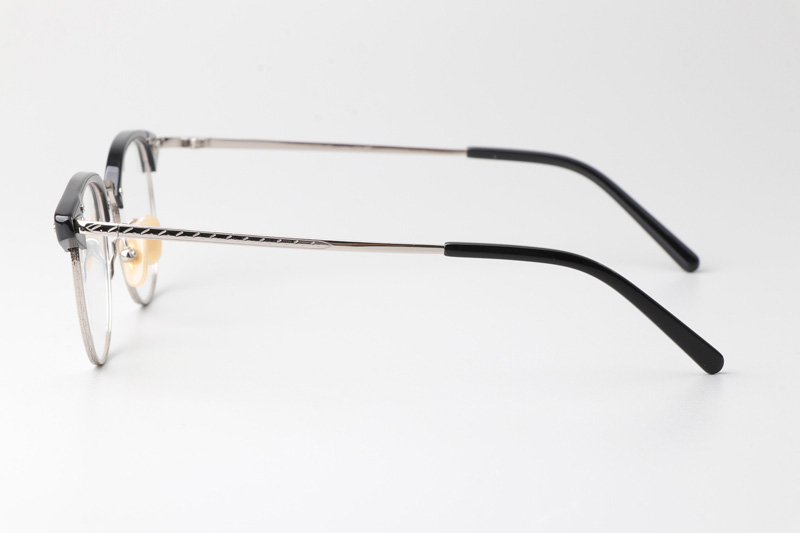 TH9011 Eyeglasses Black Silver