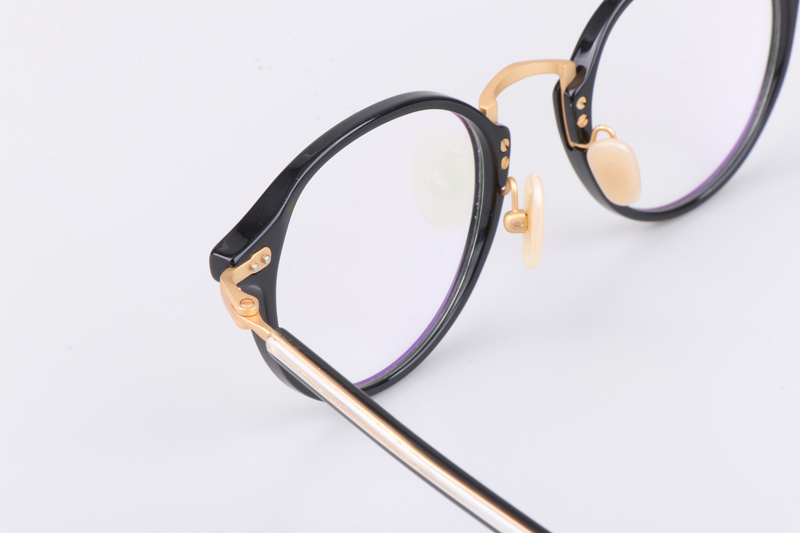 TH9035 Eyeglasses Black Gold