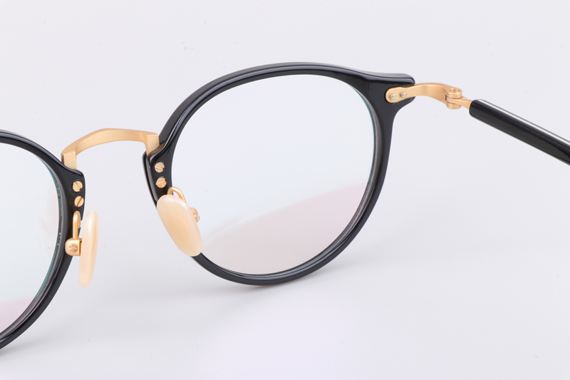 TH9035 Eyeglasses Black Gold