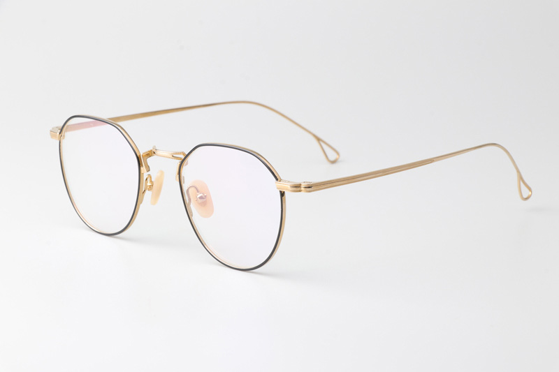 TH9042 Eyeglasses Black Gold