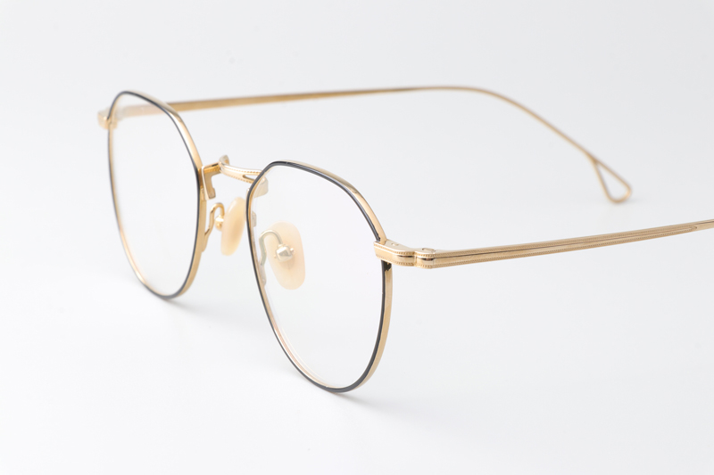 TH9042 Eyeglasses Black Gold