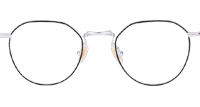 TH9042 Eyeglasses Black Silver