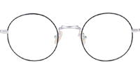 TH9043 Eyeglasses Black Silver