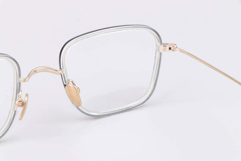 TH9061 Eyeglasses Clear Black Gold