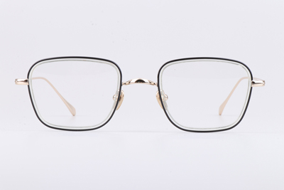 TH9061 Eyeglasses Clear Black Gold