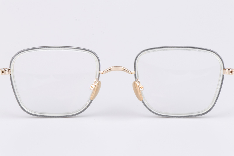 TH9061 Eyeglasses Clear Black Gold