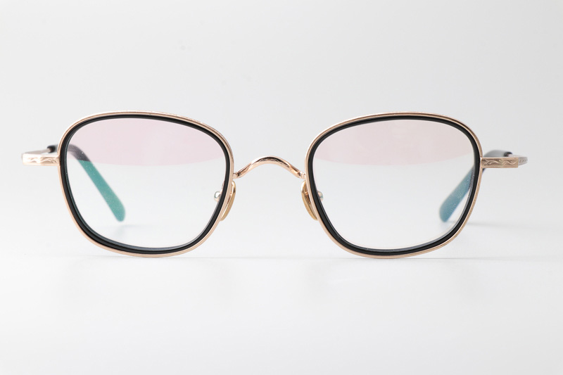 TH9065 Eyeglasses Gold Black