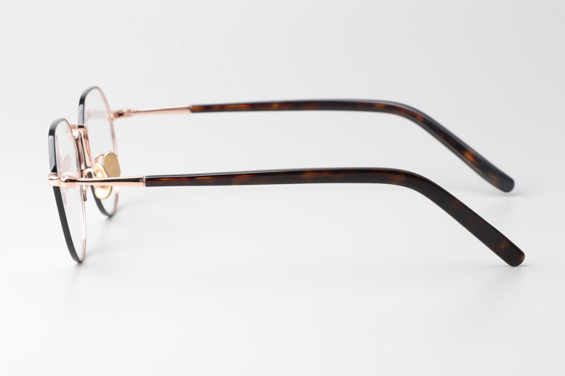 TH9066 Eyeglasses Black Gold Tortoise