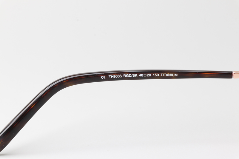 TH9066 Eyeglasses Black Gold Tortoise