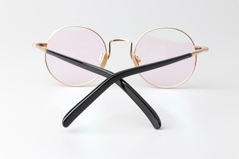 TH9068 Eyeglasses Gold Black