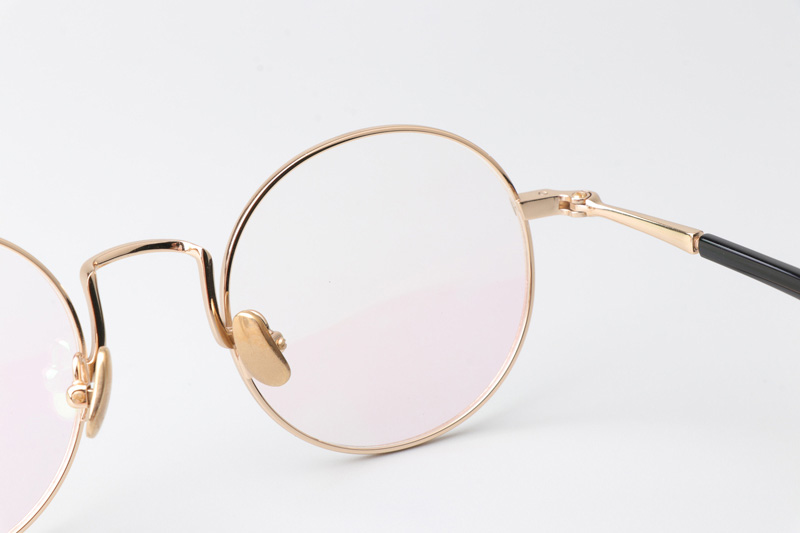 TH9068 Eyeglasses Gold Black