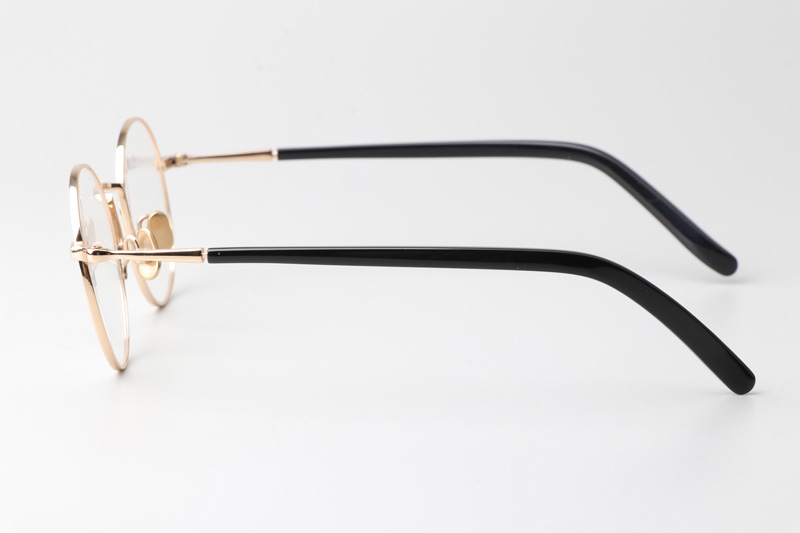 TH9068 Eyeglasses Gold Black