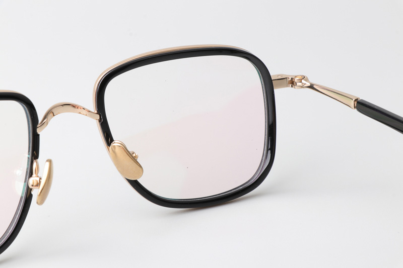 TH9070 Eyeglasses Gold Black