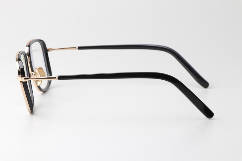 TH9070 Eyeglasses Gold Black