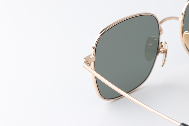 TH9077S Sunglasses Gold Green