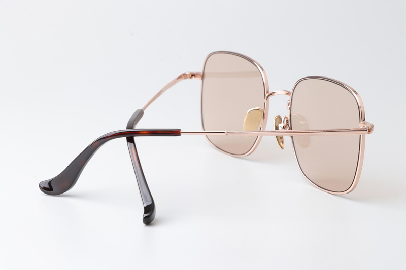 TH9077S Sunglasses Rose Gold Brown