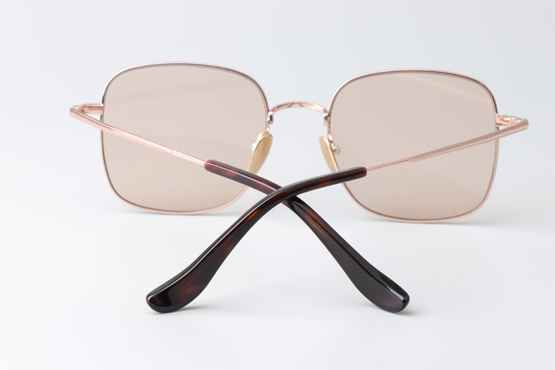 TH9077S Sunglasses Rose Gold Brown