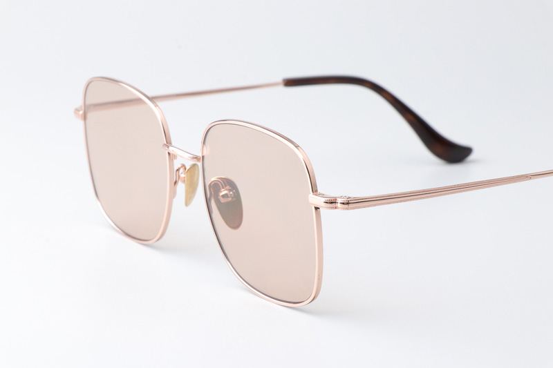 TH9077S Sunglasses Rose Gold Brown