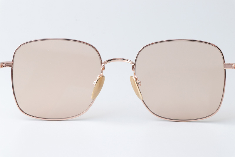 TH9077S Sunglasses Rose Gold Brown