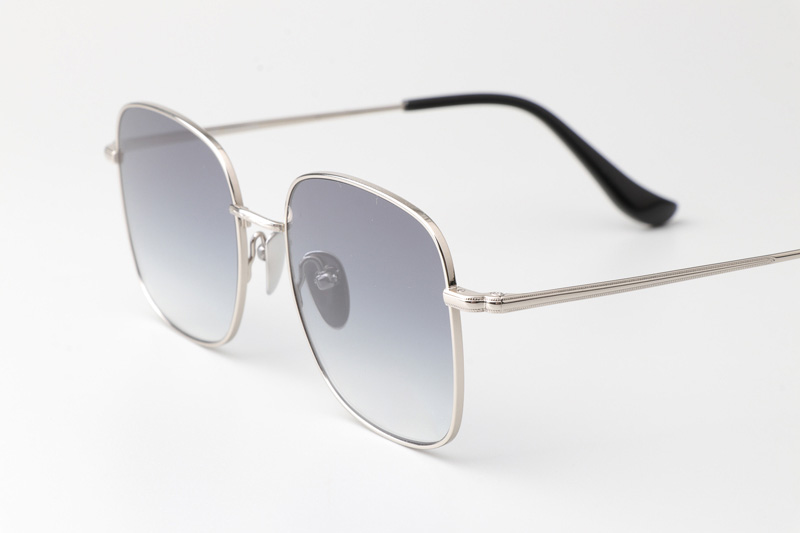 TH9077S Sunglasses Silver Gradient Gray