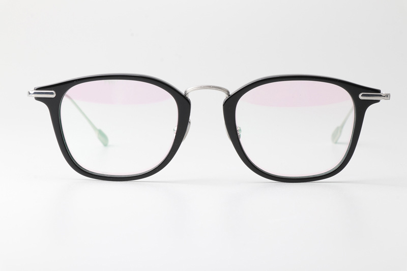 TH9081 Eyeglasses Black Silver