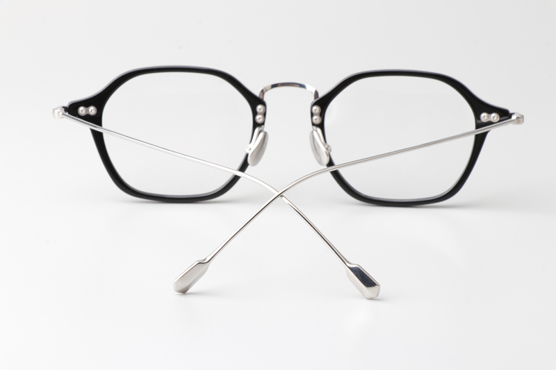 TH9083 Eyeglasses Black Silver