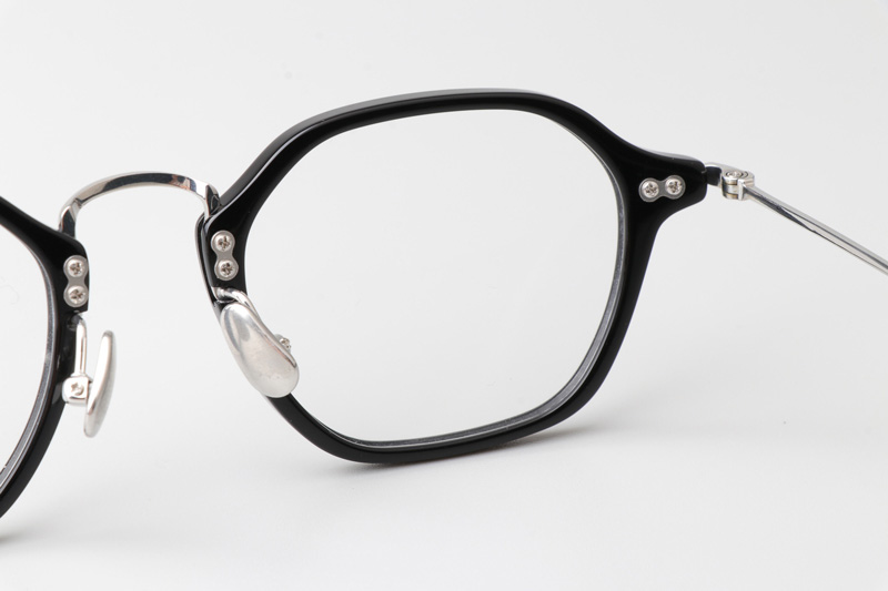 TH9083 Eyeglasses Black Silver