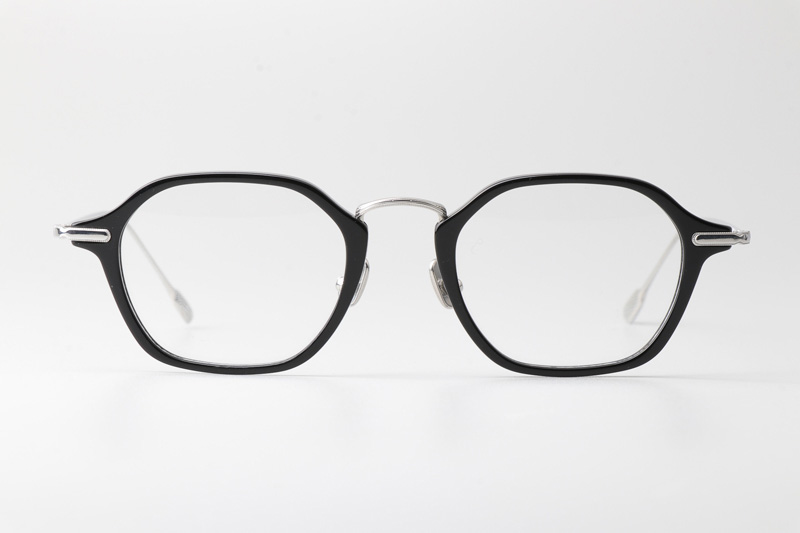 TH9083 Eyeglasses Black Silver