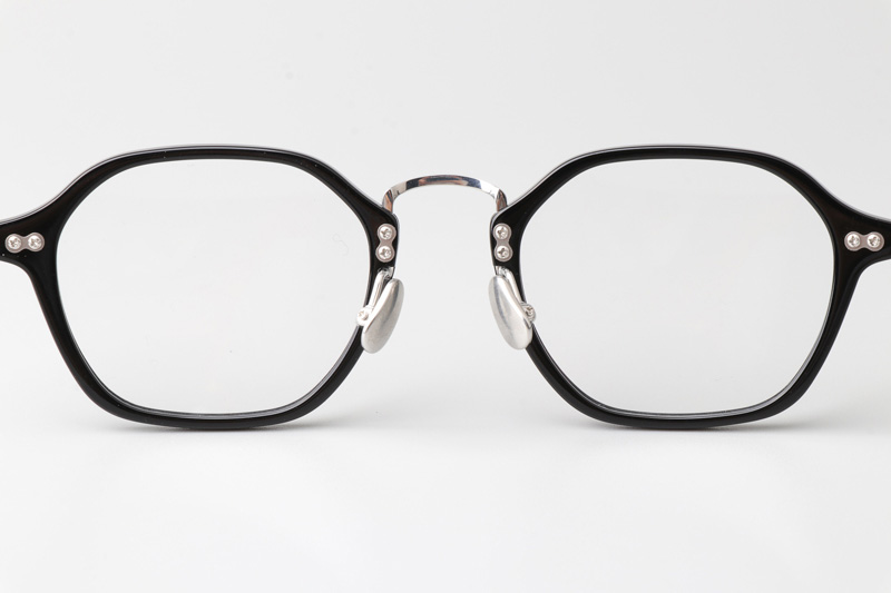 TH9083 Eyeglasses Black Silver