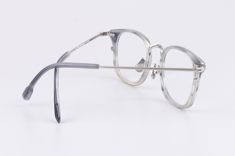 TH9084 Eyeglasses Gray Tortoise Silver