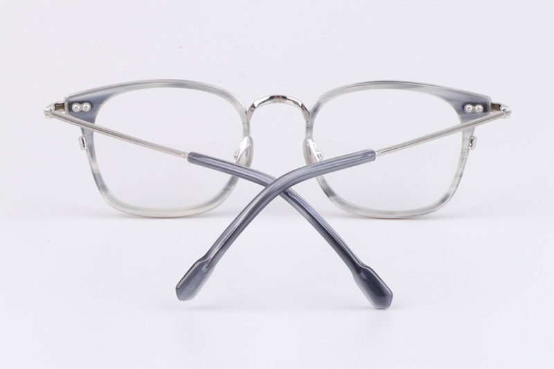 TH9084 Eyeglasses Gray Tortoise Silver