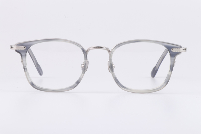 TH9084 Eyeglasses Gray Tortoise Silver