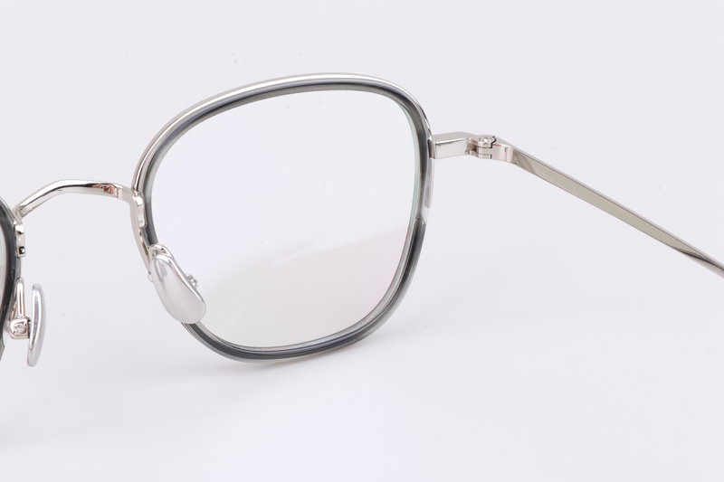 TH9085 Eyeglasses Black Silver