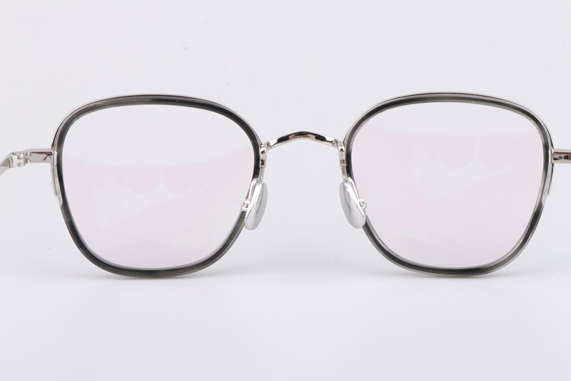 TH9085 Eyeglasses Black Silver