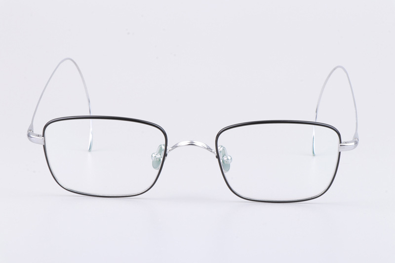 TH9091 Eyeglasses Black Silver