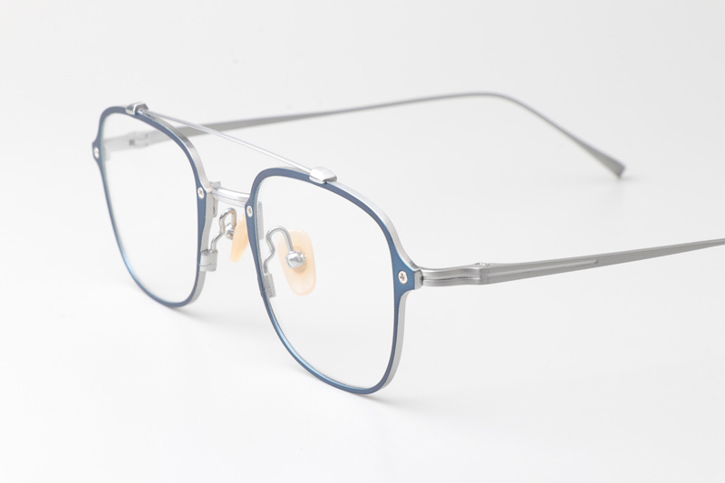 TH9092 Eyeglasses Blue Silver