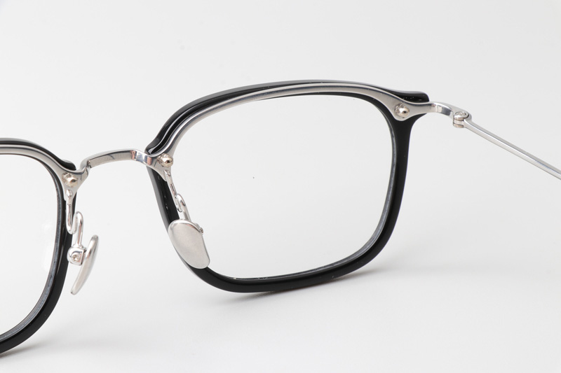 TH9093 Eyeglasses Black Silver