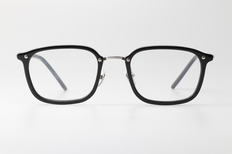 TH9093 Eyeglasses Black Silver