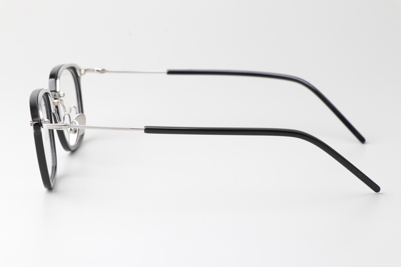 TH9093 Eyeglasses Black Silver