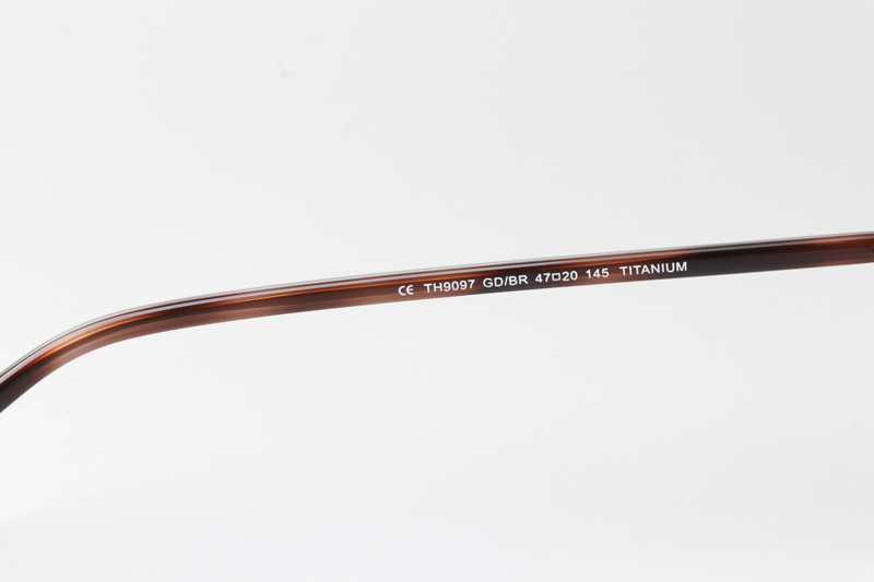 TH9097 Eyeglasses Brown Tortoise