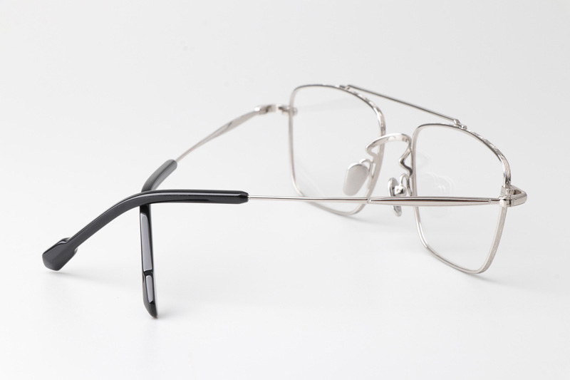 TH9102 Eyeglasses Black Silver