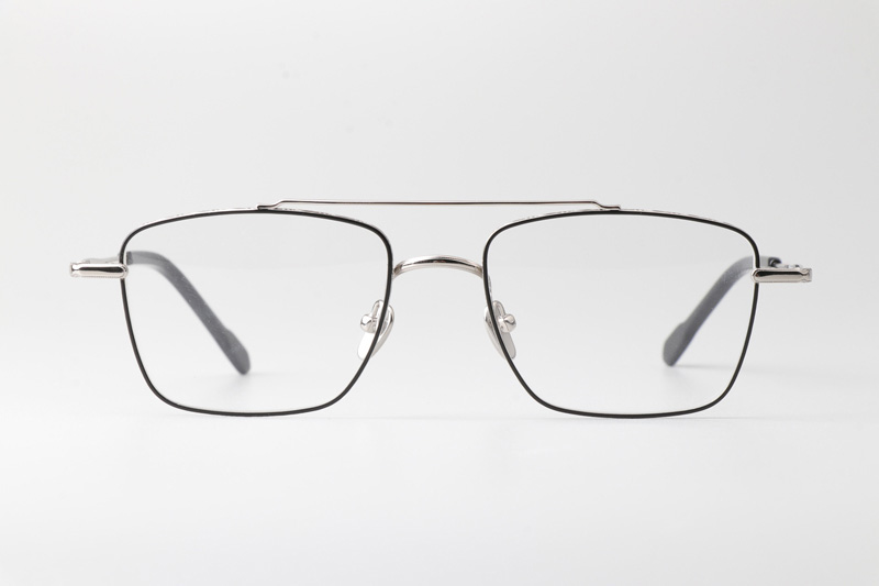 TH9102 Eyeglasses Black Silver