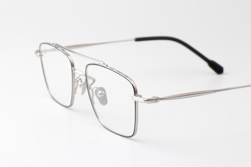 TH9102 Eyeglasses Black Silver